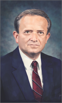 Image of a uniformed member, a past director of D-I-A