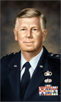 Image of a uniformed member, a past director of D-I-A