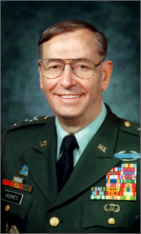 Image of a uniformed member, a past director of D-I-A