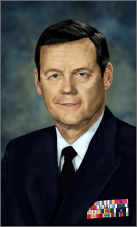 Image of a uniformed member, a past director of D-I-A