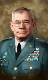 Image of a uniformed member, a past director of D-I-A