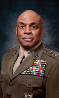 Image of a uniformed member, a past director of D-I-A