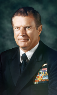 Image of a uniformed member, a past director of D-I-A