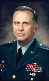 Image of a uniformed member, a past director of D-I-A