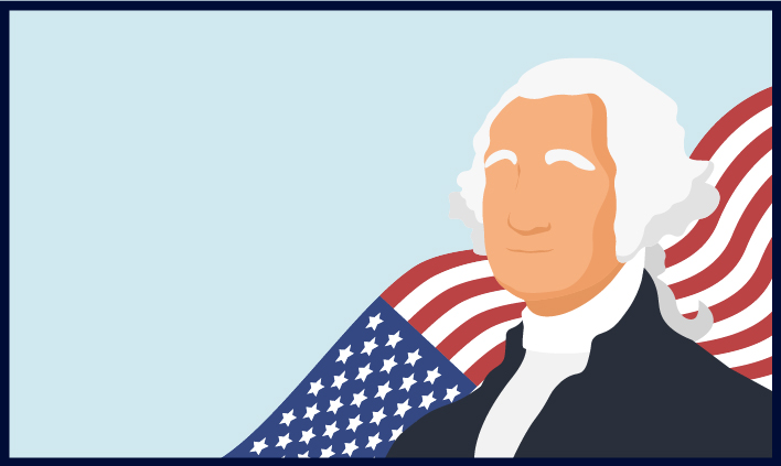 Portrait image George Washington Letters.