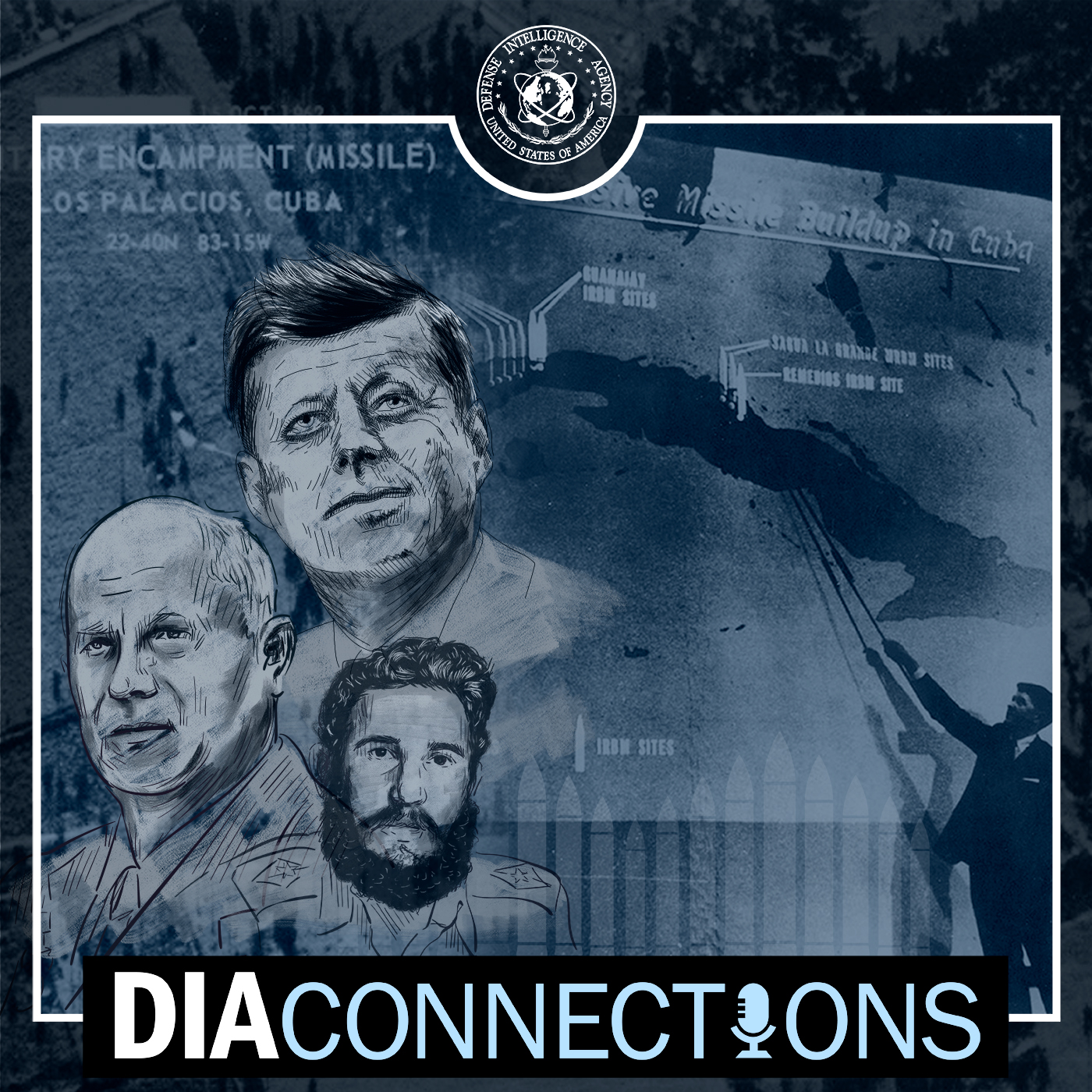 Image of a uniformed member with title. D-I-A Connections.